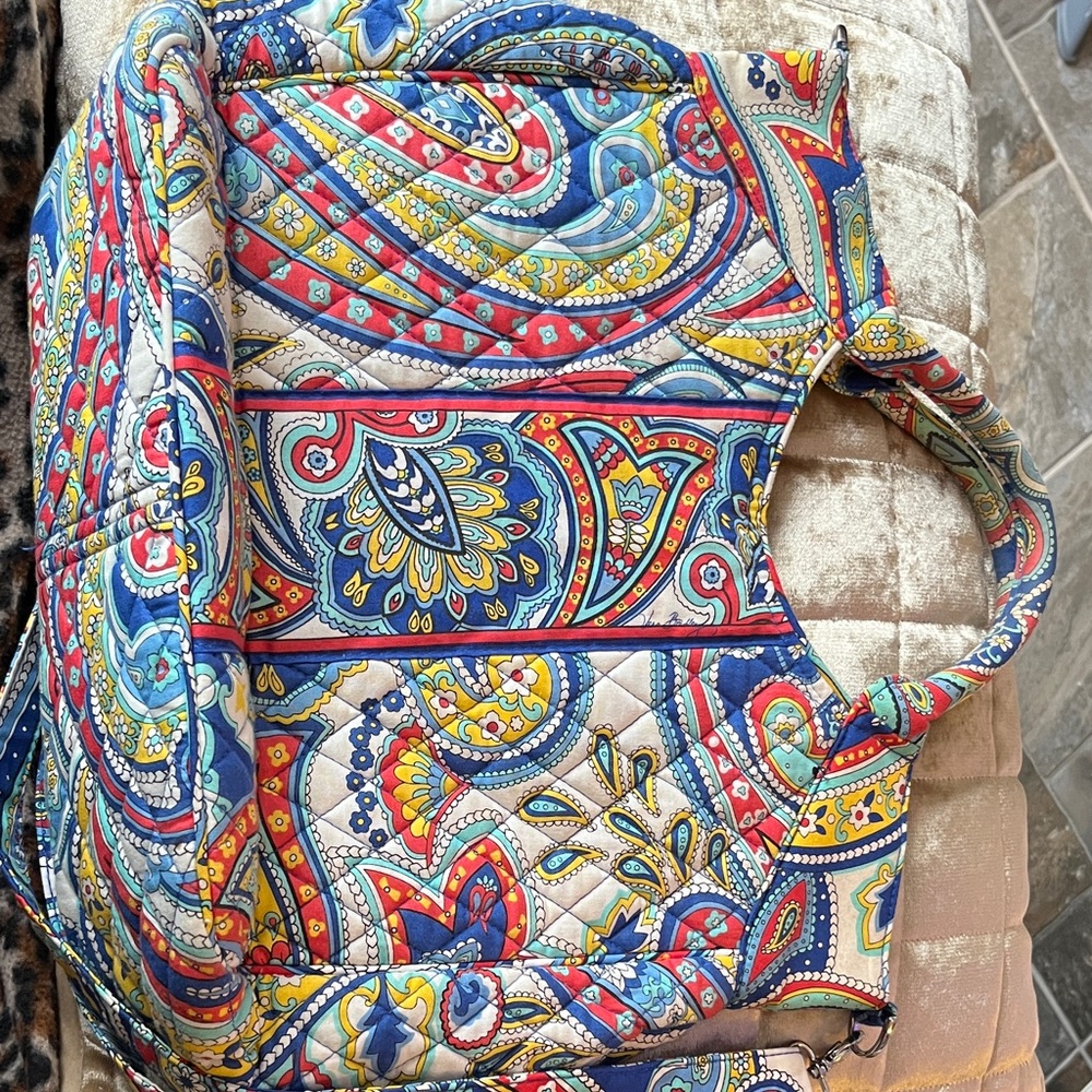Vera Bradley Colorful Paisley Tote - Picture 9 of 11